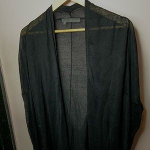 360 SWEATER BLACK SHRUG